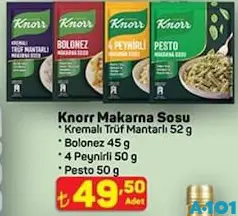 KNORR MAKARNA SOSU ÇEŞİTLERİ
